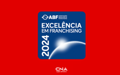 CNA recebe pela 32ª vez consecutiva o Selo de Excelência em Franchising ABF