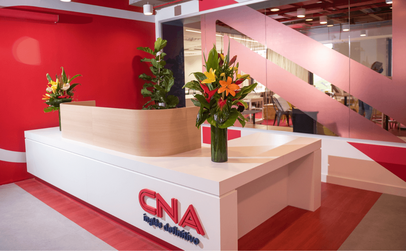 Fachada da escola modelo do CNA na vila mariano, em São Paulo - SP