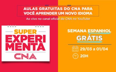 CNA promove aulas ao vivo gratuitas de espanhol