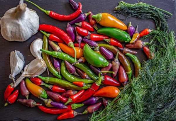 Cores em espanhol com pimentas mexicanas: venha descobrir!
