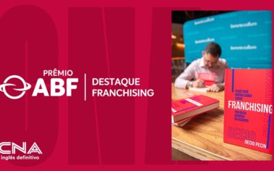 Livro de Decio Pecin, CEO da rede CNA Idiomas, conquista prêmio na ABF