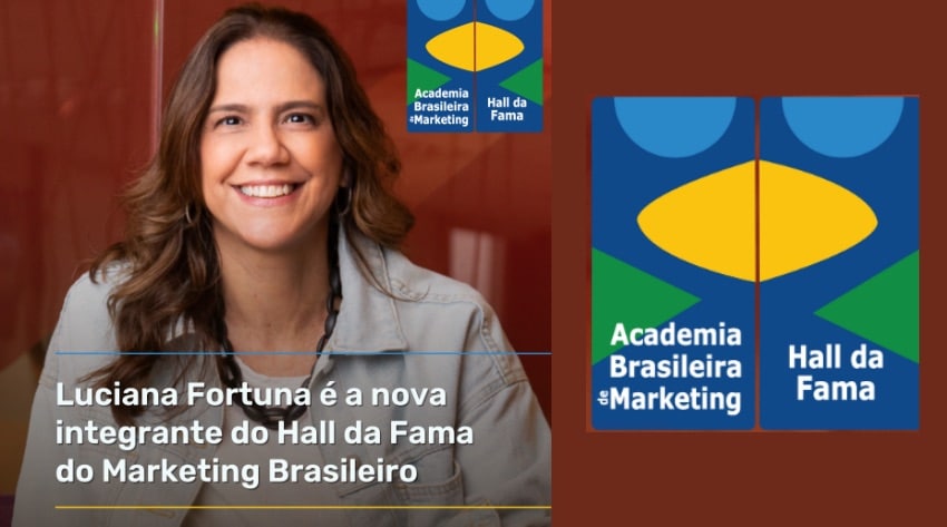 Luciana Fortuna, CMO do CNA, entra para o Hall da Fama da Abramark.