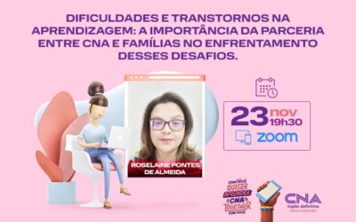 Palestra gratuita:  importância da família para superar dificuldades e transtornos na aprendizagem