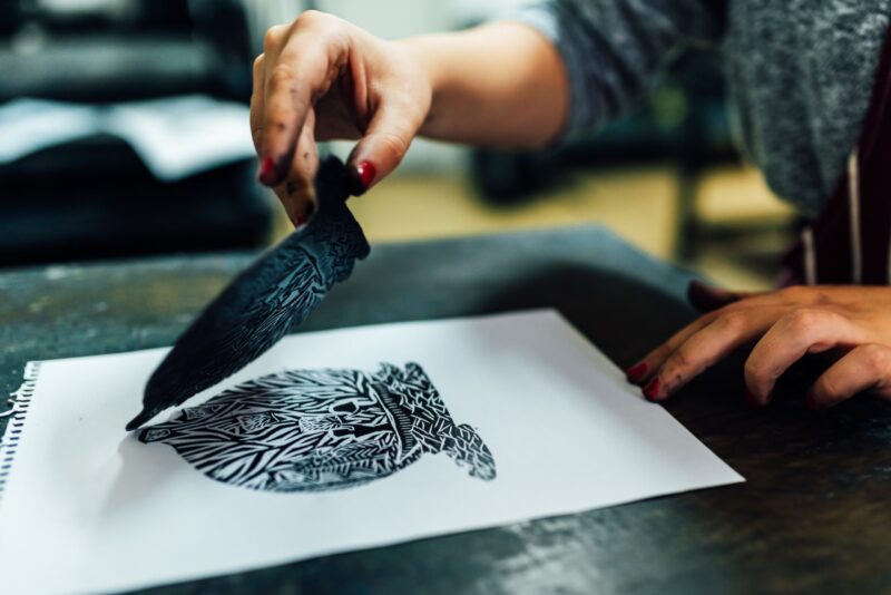 Printmaking: como utilizar a técnica para aprendizado de idiomas?
