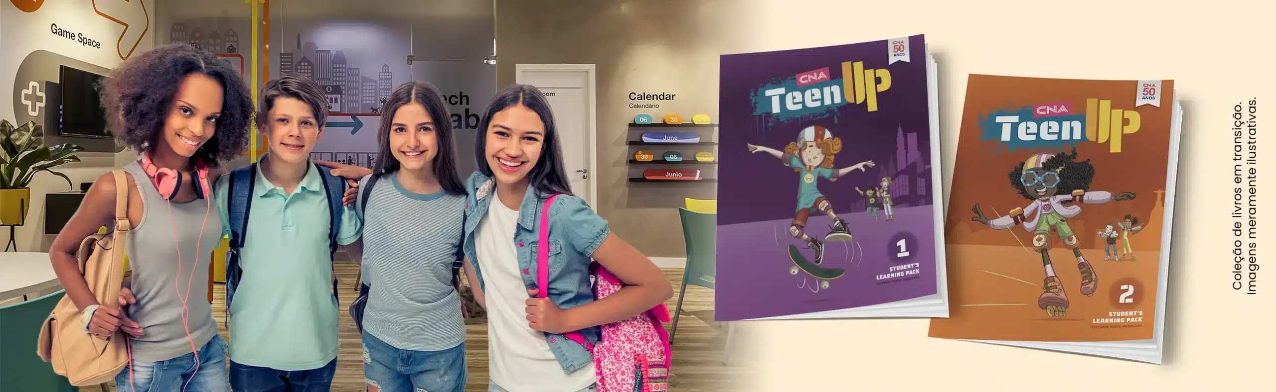 CNA Idiomas: inglês para adolescentes presencial ou online